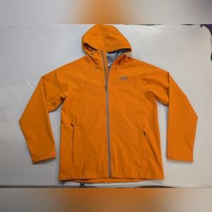 Gill Voyager Men XL Jacket Burnt Orange Rain Jacket Waterproof Rain Lightweight